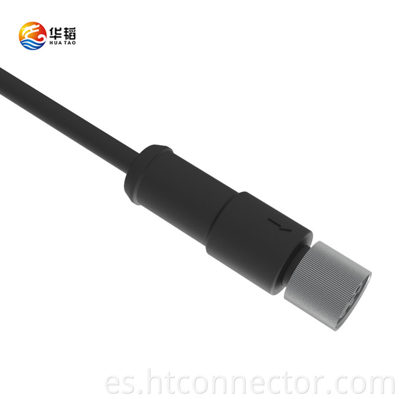 4-core IP67 waterproof connector